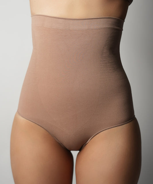 High Waisted briefs - Brown