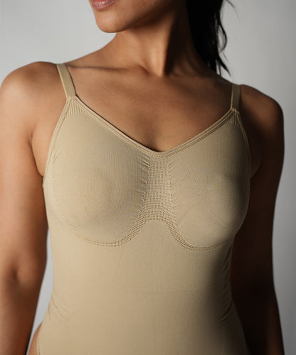 Thong Bodysuit - Nude