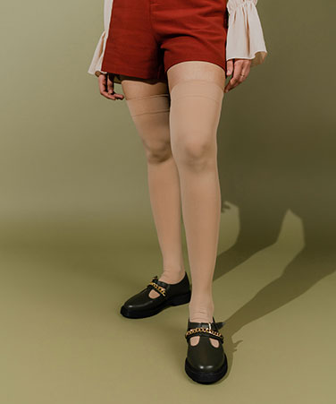 Dune Thigh High Stockings