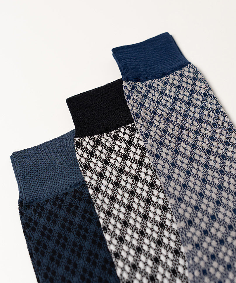 Plaids Box of 3 Uno