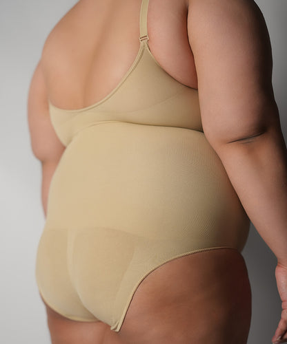 Brief Bodysuit - Nude