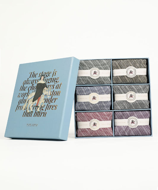 Barber Stripe Box of 6 Uno