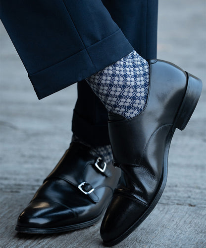 Navy Blue Plaids