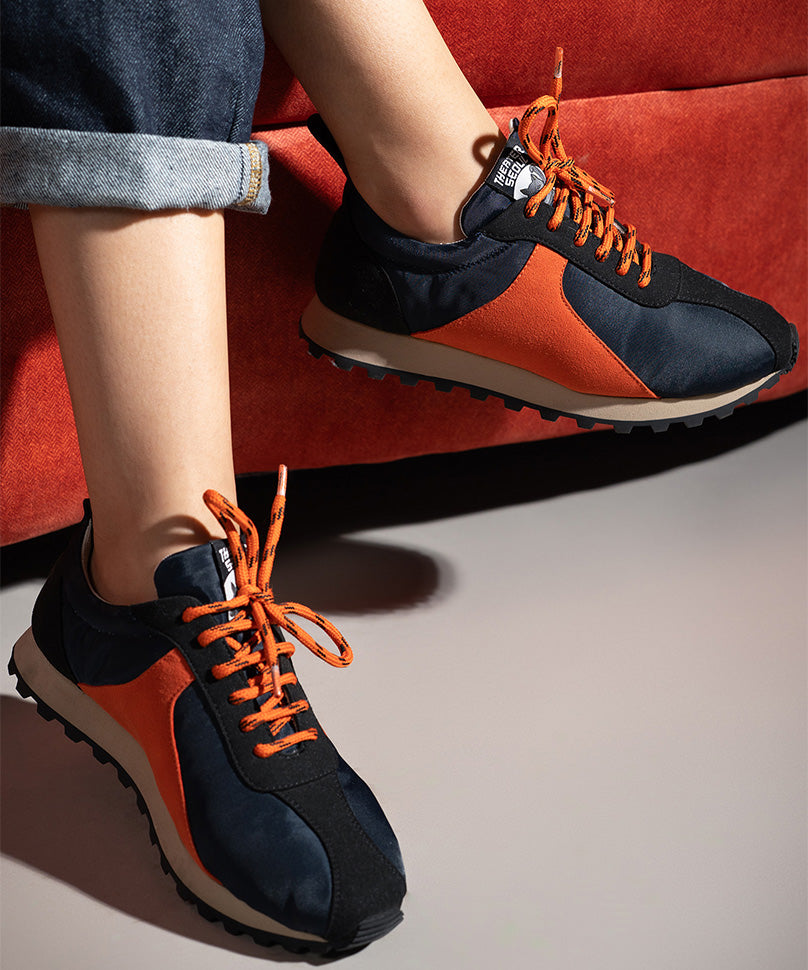 Seoul Navy/Orange