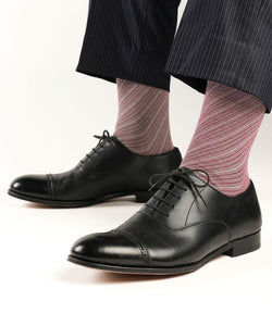 Maroon Barber Stripes
