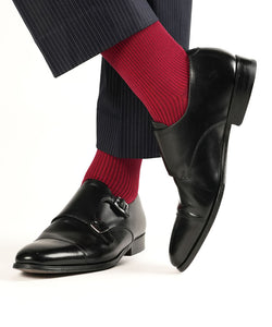 Maroon Pinstripe