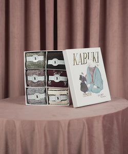 Kabuki box of 6 Tres [SKU: 5205-06C]