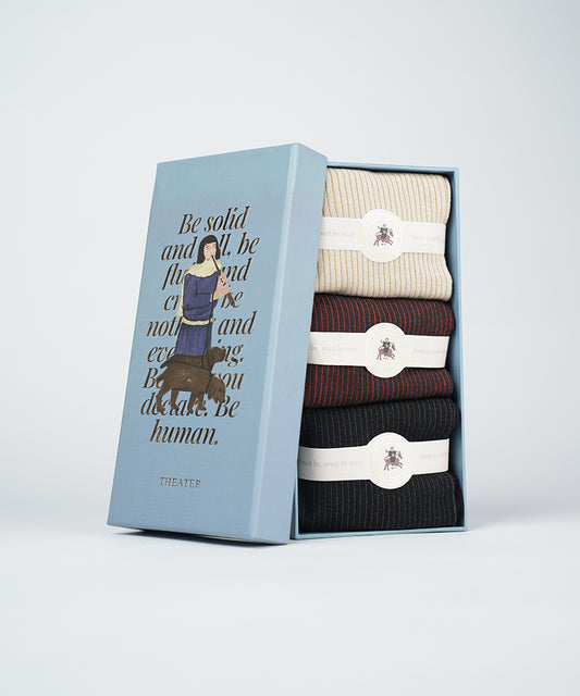 Pinstripe Box of 3 Uno