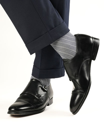 Navy Blue Barber Stripes