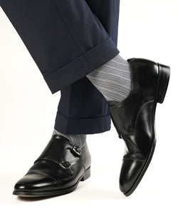 Navy Blue Barber Stripes
