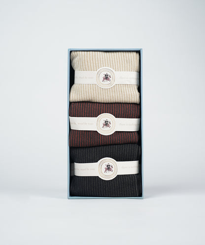 Pinstripe Box of 3 Uno