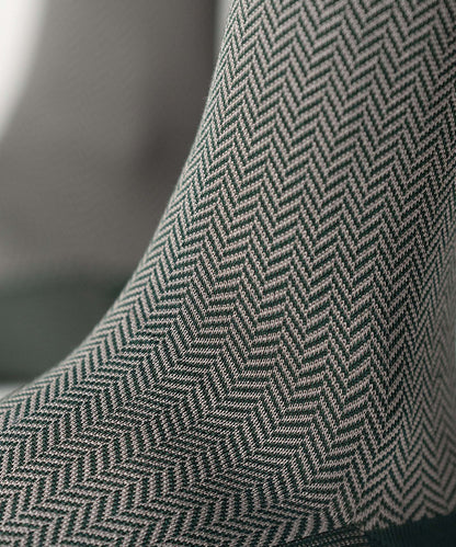 Green Herringbone
