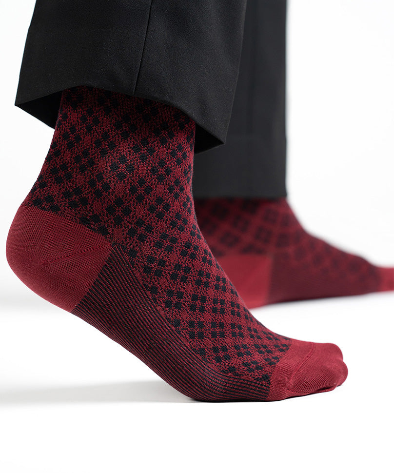 Maroon Plaids