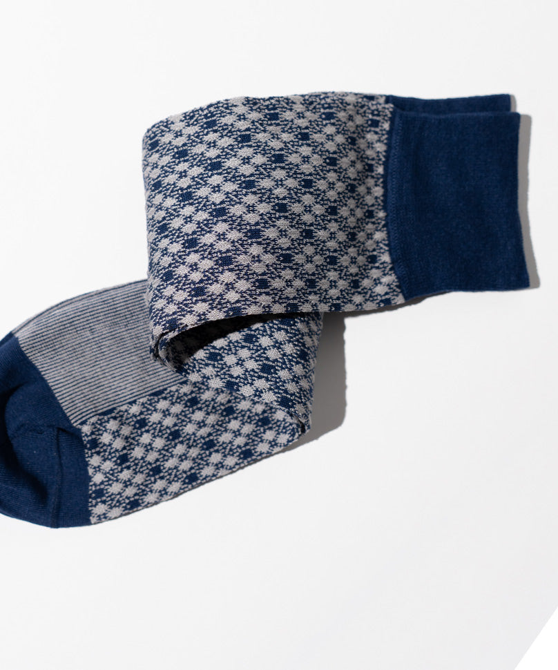 Navy Blue Plaids