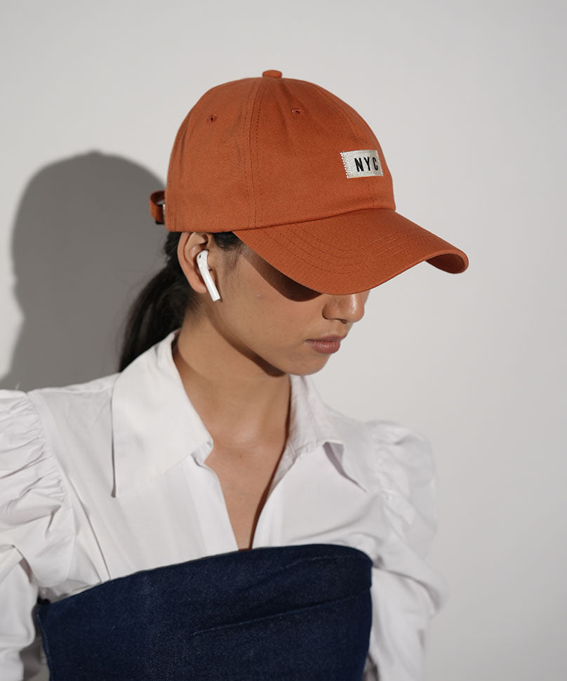 NYC Cap-Rust Orange