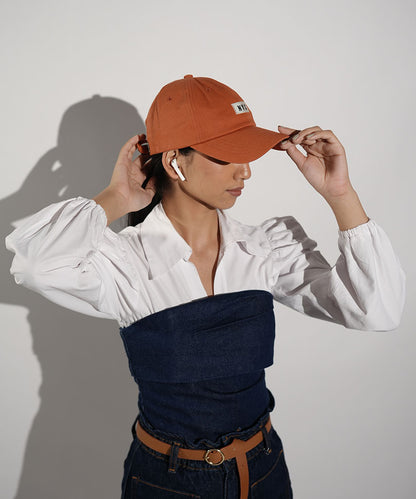 NYC Cap-Rust Orange