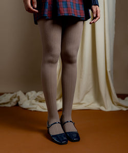 Beige Cableknit Stockings