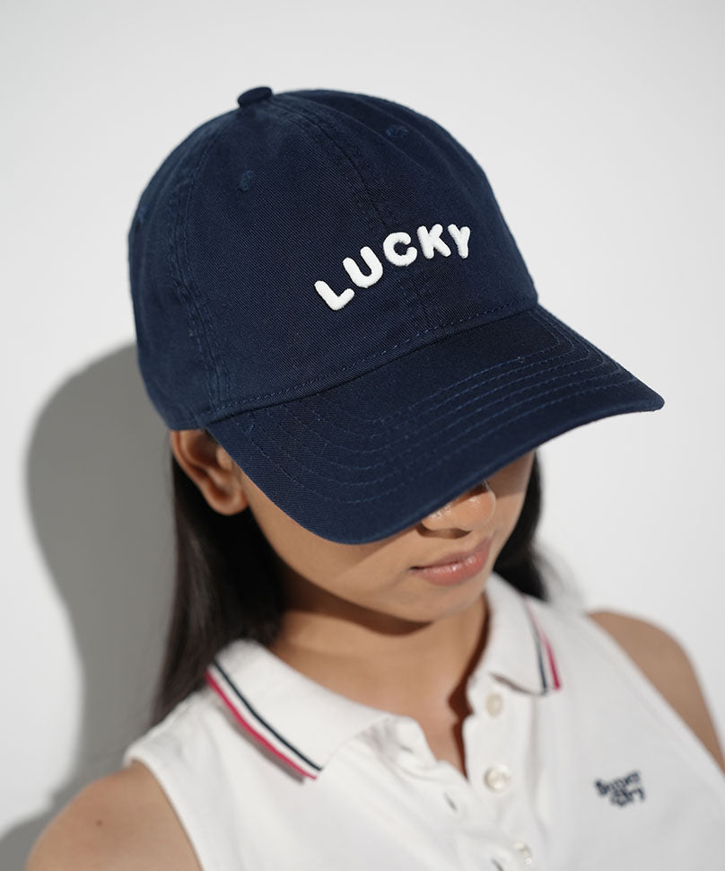 Lucky Navy Blue Cap For Stylish Looks - Theater – Theater.xyz