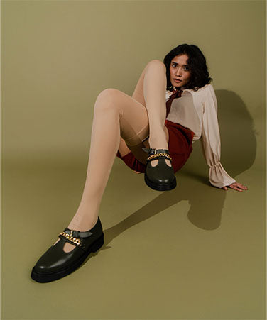 Dune Thigh High Stockings