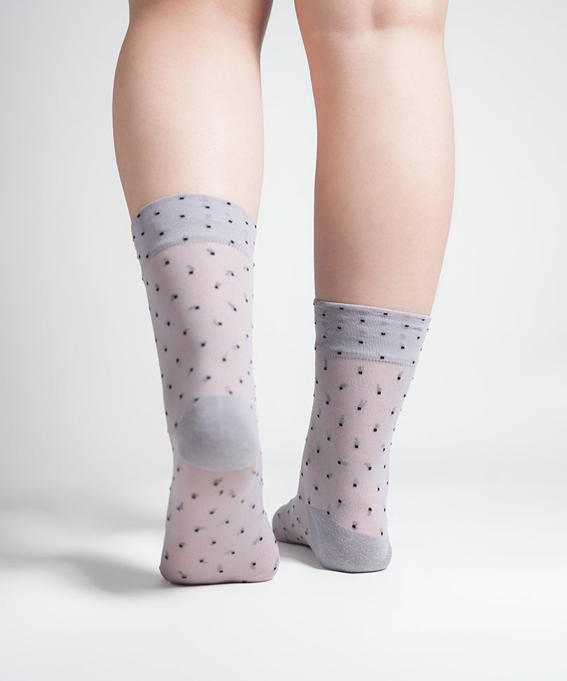 Polka Dots - Grey