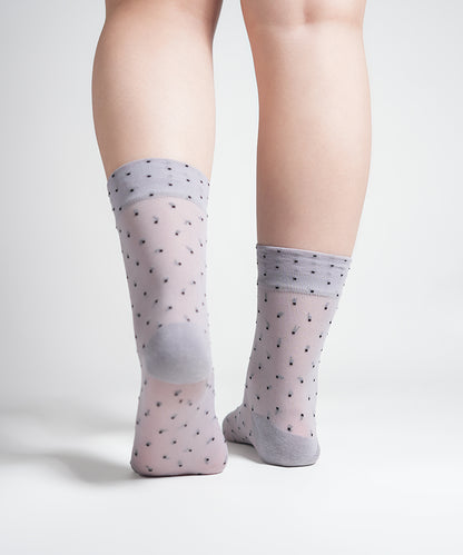 Polka Dots - Grey