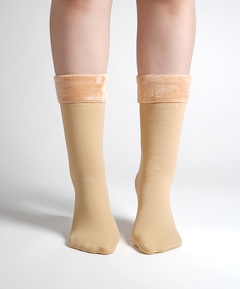 Haystack Fur Socks