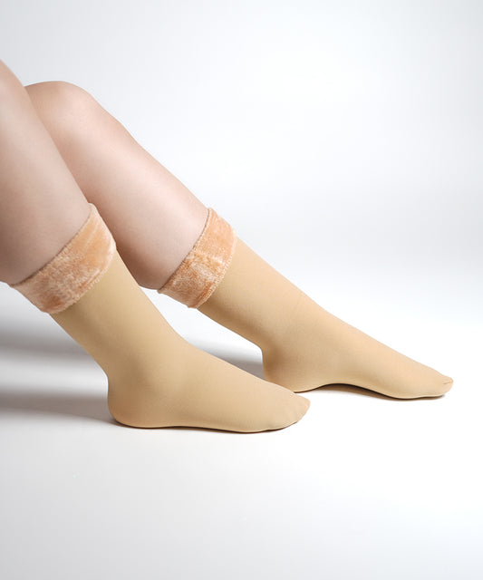 Haystack Fur Socks