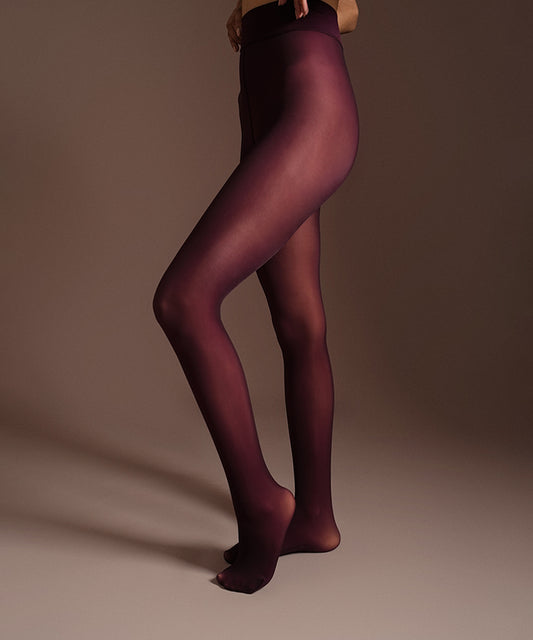Premium Sheer Effect Opaque - Burgundy