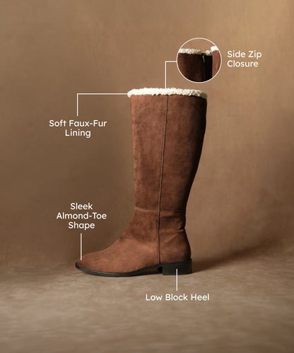 Huskies Suede Brown