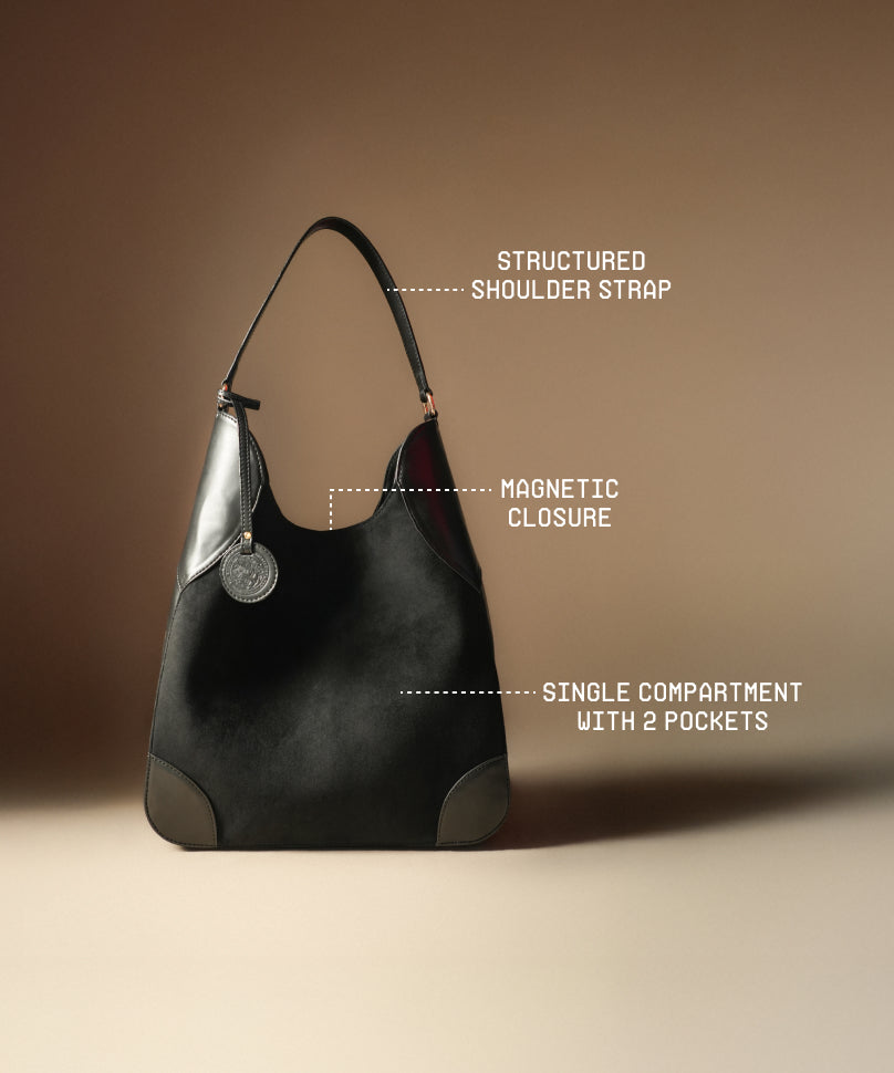 Fudge Suede Black