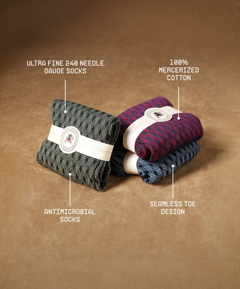 Gingham Box of 3 Dos