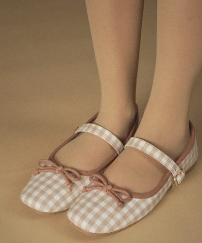 Dorothy Check Beige