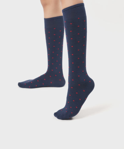 Rose - Navy Blue