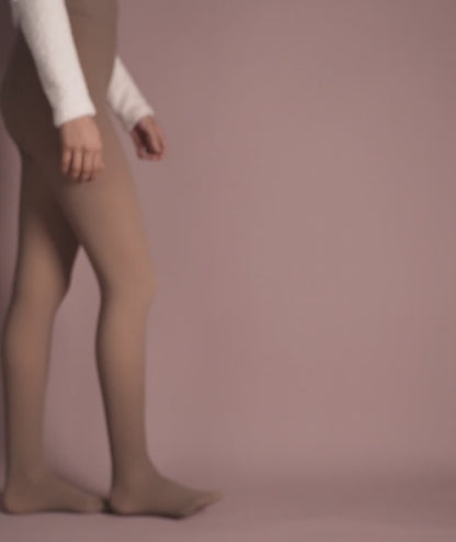 Sheer Fur Stockings Nude