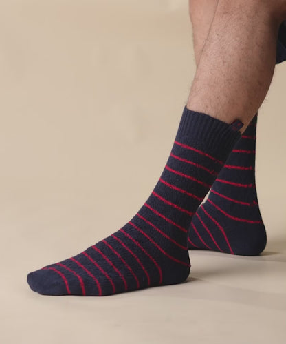 Navy Blue Stripes
