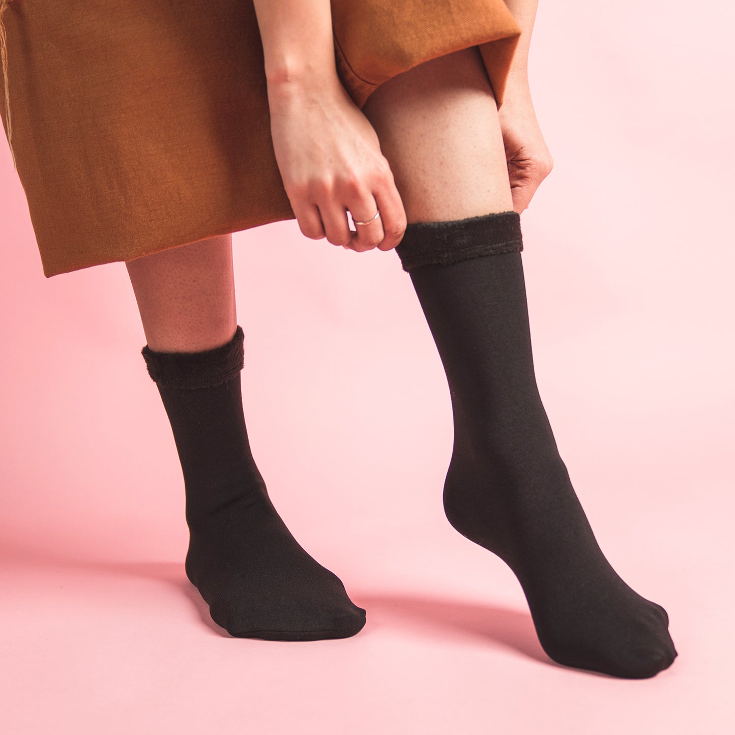 Flint Fur Socks