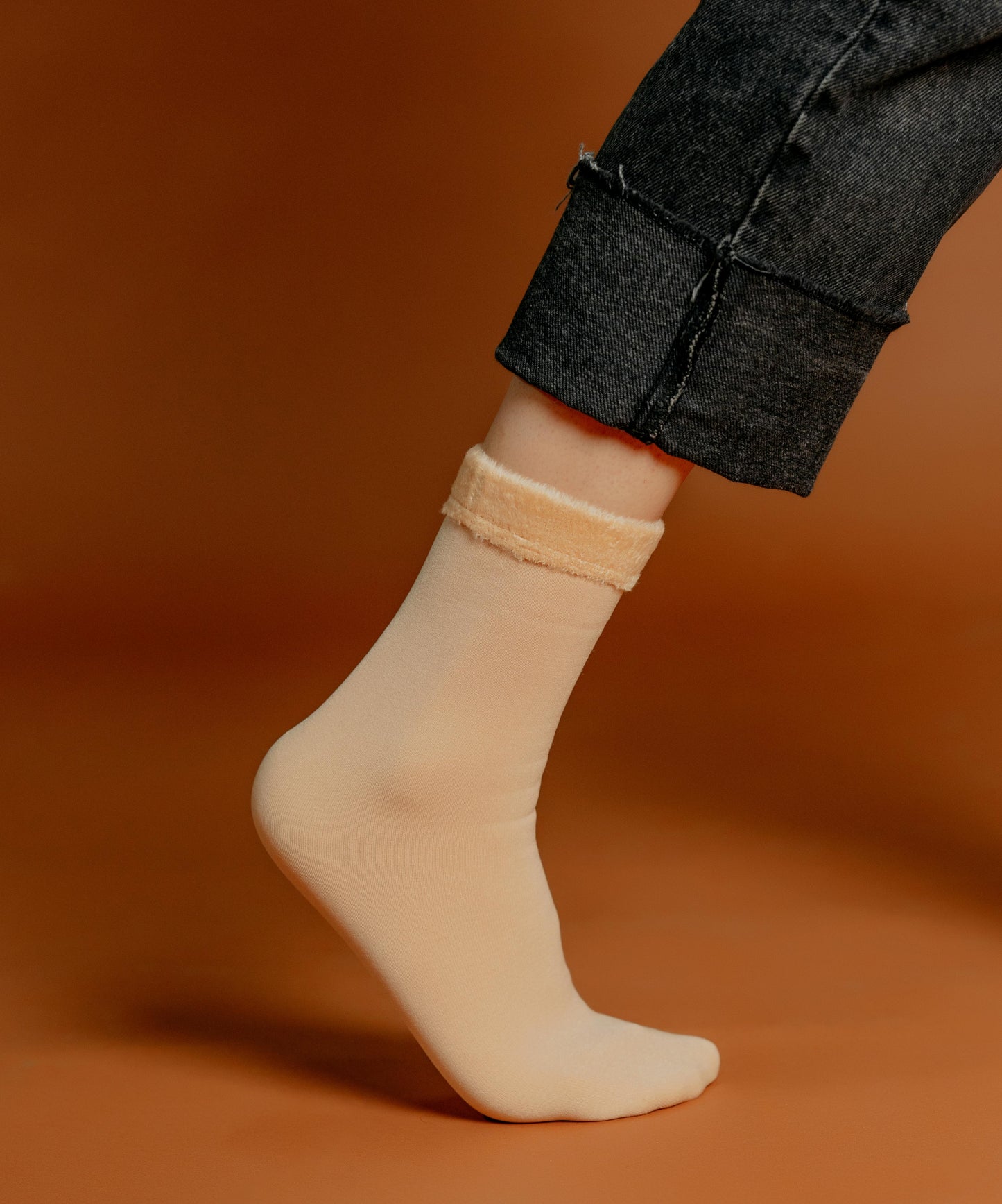 Haystack Fur Socks