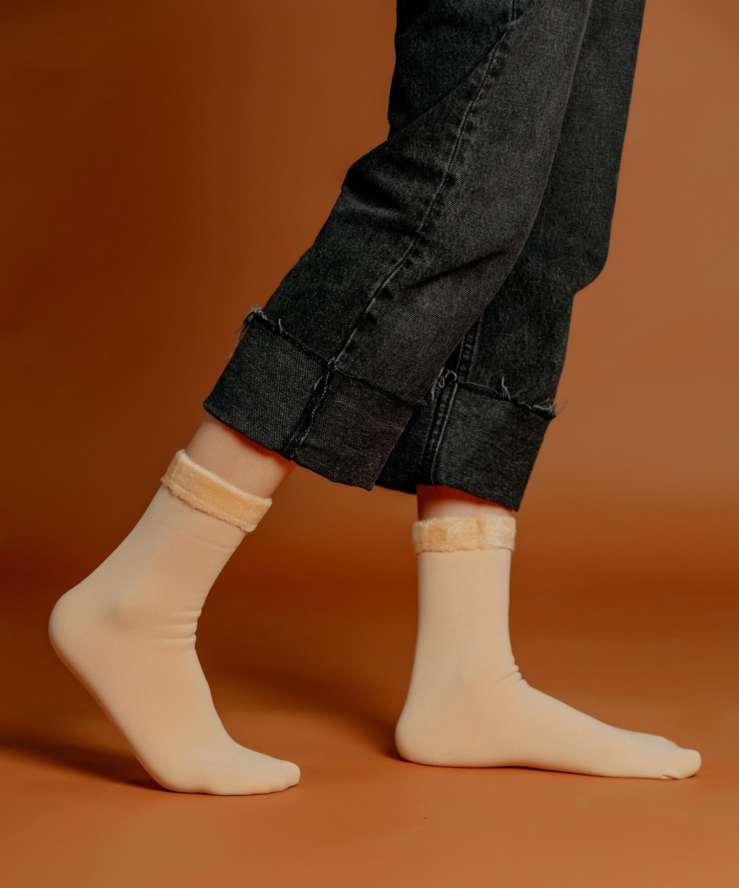 Haystack Fur Socks