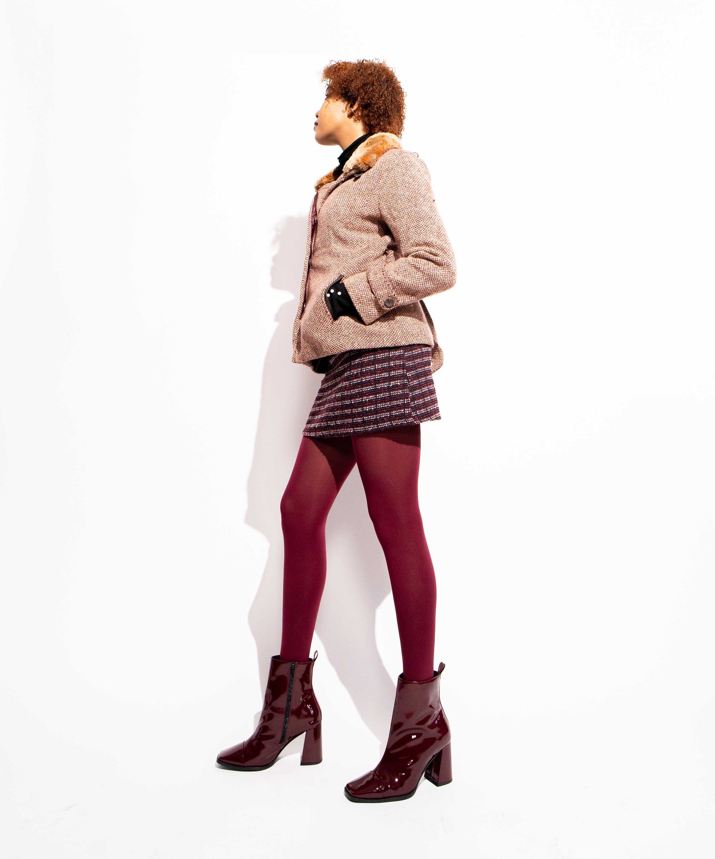 Bordeaux Stockings