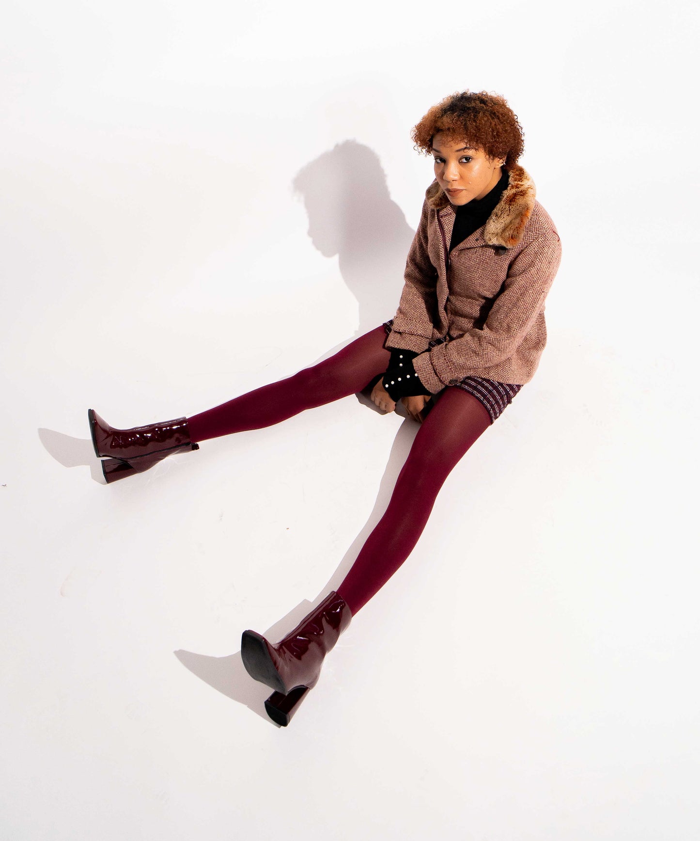 Bordeaux Stockings